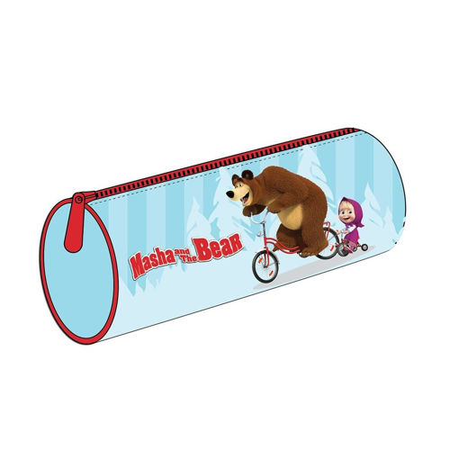 Picture of Masha & the Bear Pencil Case Blue